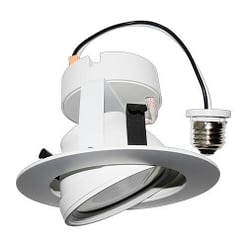 14W LED Gimbal Downlight BRKLED56GR - Dimmable, Energy Star Qualified