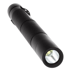 MiniTac MT100 Tactical Flashlight 5.4-inch water resistant aluminum body, .6-inch diameter, tail switch, 100lm white LED