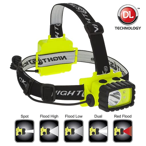 XPP5456G Intrinsically Safe Headlamp for use at mine and petrochemical facilities